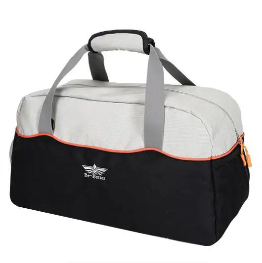 Популярная большая многофункциональная спортивная сумка с карманом для обуви, мужская сумка на плечо для тренировок, женская сумка для фитнеса и путешествий - Цвет: Grey