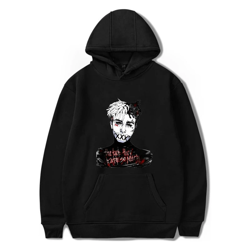 XXXTentacion Revenge Hoodie sweatshirt Bad Vibes forever Pullover hoody swearshirts Women Men Jumper streetwear (8)