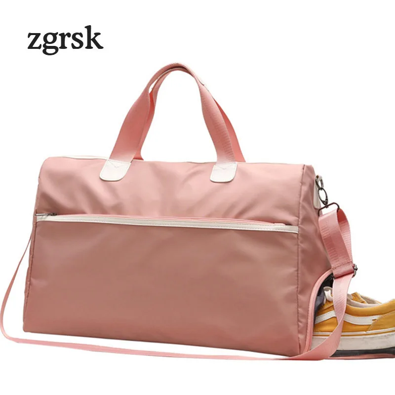 

Duffel Travel Duffle Bag Training Bags Gymtas Weekend Bag Yoga Fitness Gym Bags Dry Wet Handbags Swimming For Women Men Shoes