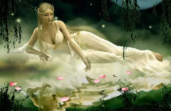 

DIY Uninished Cotton Printing Cross Stitch set for Embroidery Kit a Cross Sleeping Beauty Girl Needlework Kit Tools Free Mail