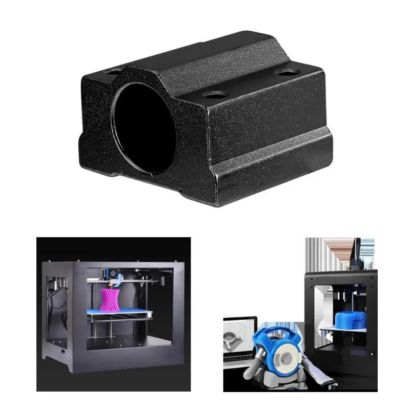 

SCS8UU Slide Unit Block Steel Aluminum Linear Motion Ball Bearing 8mm inner Diameter 3D Printer Part