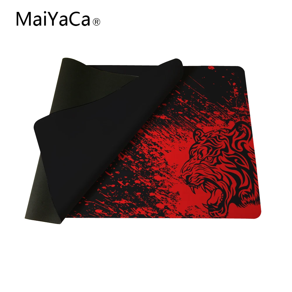  MaiYaCa Tiger Head Mouse Pad with Edge Locking 900x400 Tiger Mouse Mat Pad for csgo/league of legen