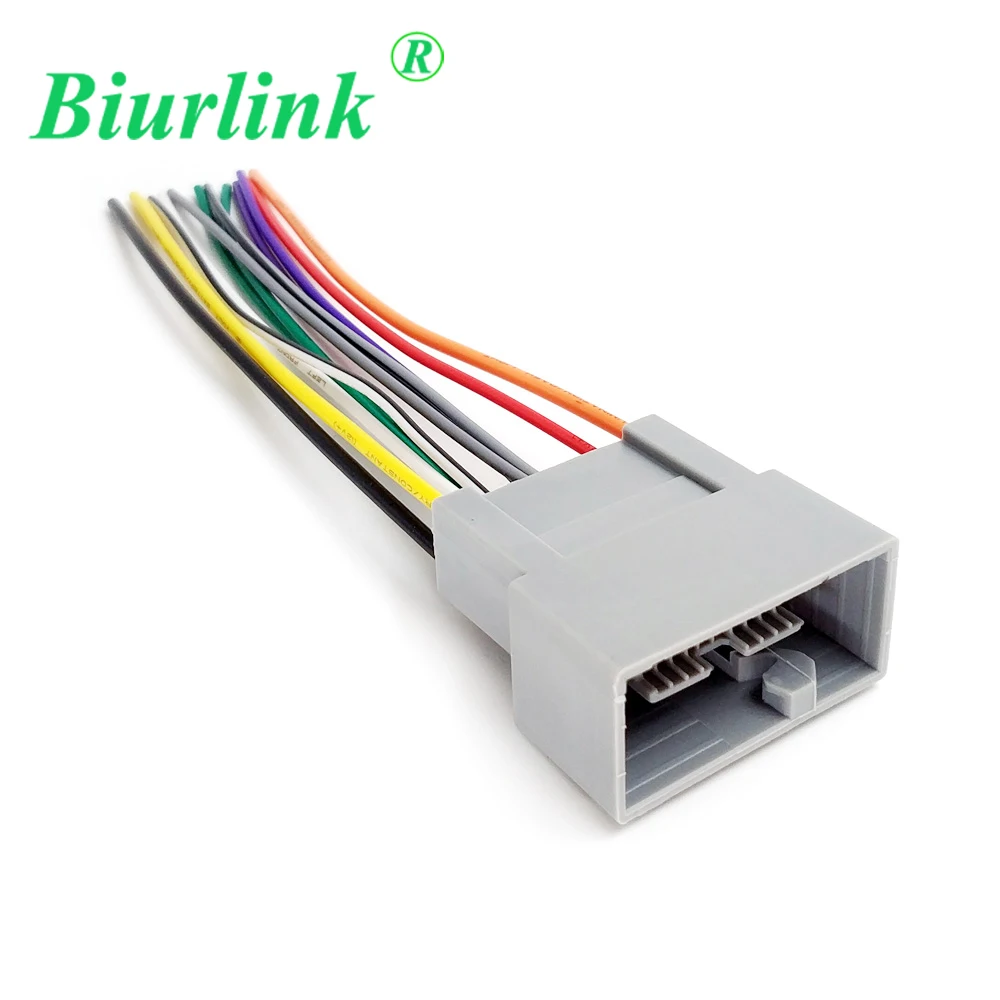 Biurlink Car CD Changer Conversion Power Speaker Wire Harness Lead Cable Adapter for Honda CRV Accord Fit 2012-2016 | Автомобили и