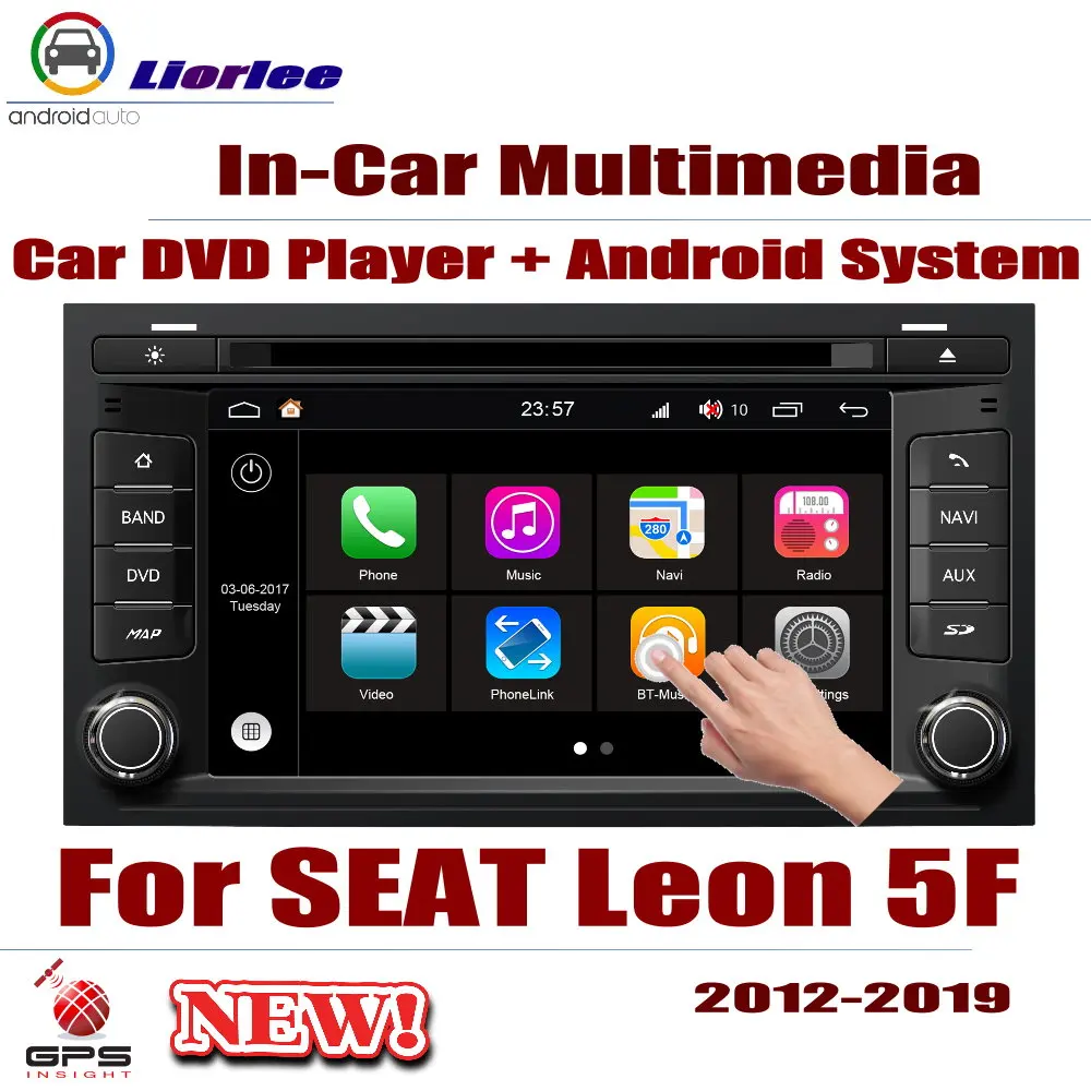 

Car Radio DVD Player GPS Navigation For SEAT Leon 5F 2012~2019 Android HD Displayer System Audio Video Stereo In Dash Head Unit