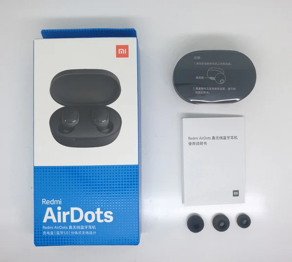 Быстрая Xiaomi Redmi Airdots TWS Bluetooth 5,0 беспроводные Bluetooth наушники стерео бас наушники