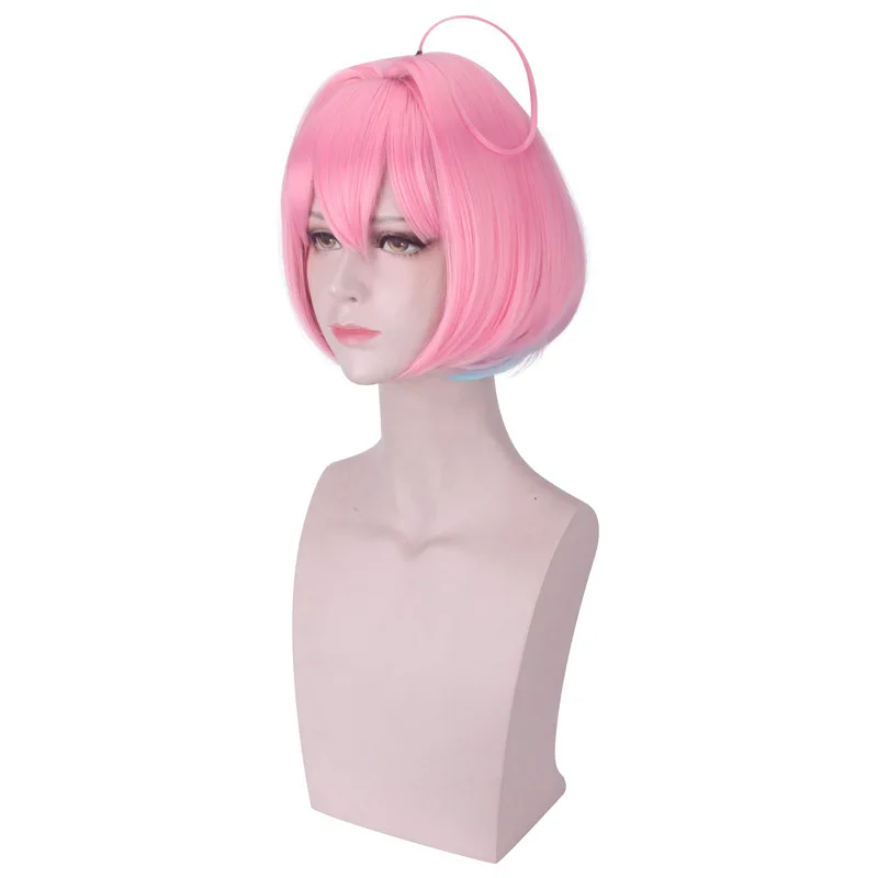 IDOLM@ STER Золушка девушки: Звездная сцена Yumemi Riamu женщины короткий парик косплей костюм CGSS Жаростойкие волосы парики