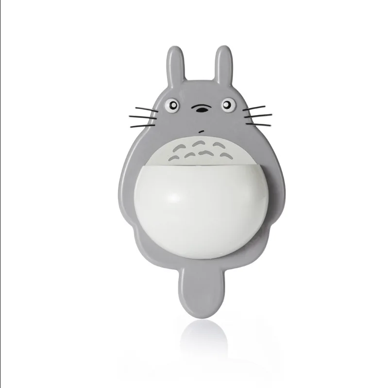 Cute Totoro ванная комната держатель для ключей кухонный крючок 3 Вакуумные присоски