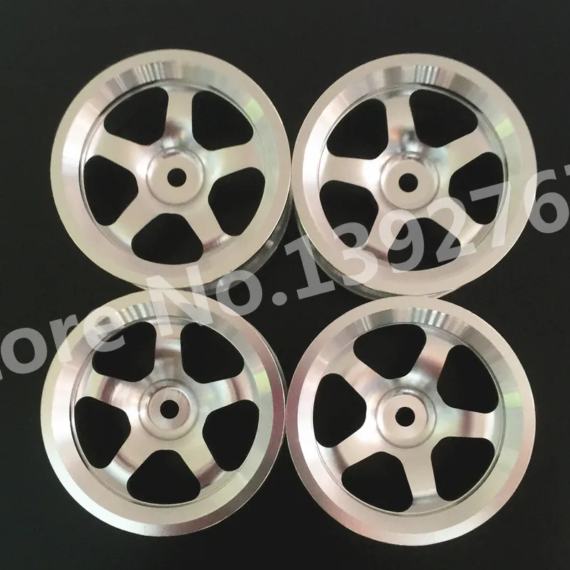 

4Pcs RC Aluminum Alloy Metal Wheel Rim Offset For HPI HSP Sakura 1/10 Scale Model On-Road Remote Control Car Tires 94123 94122