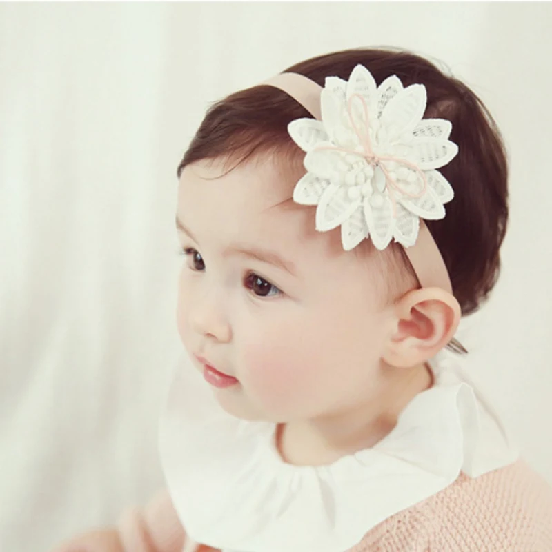 

Hot Sun Flower Hearwear Floral Headband Newborns Baby Girls Headbands Accessories
