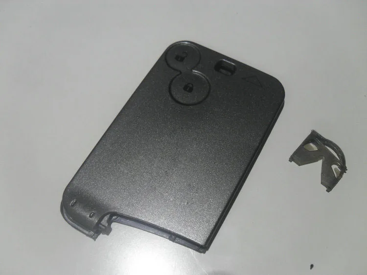 RENAULT Laguna Smart Card 2 Button Key Shells WIth Insert Small Key Blade (14)11