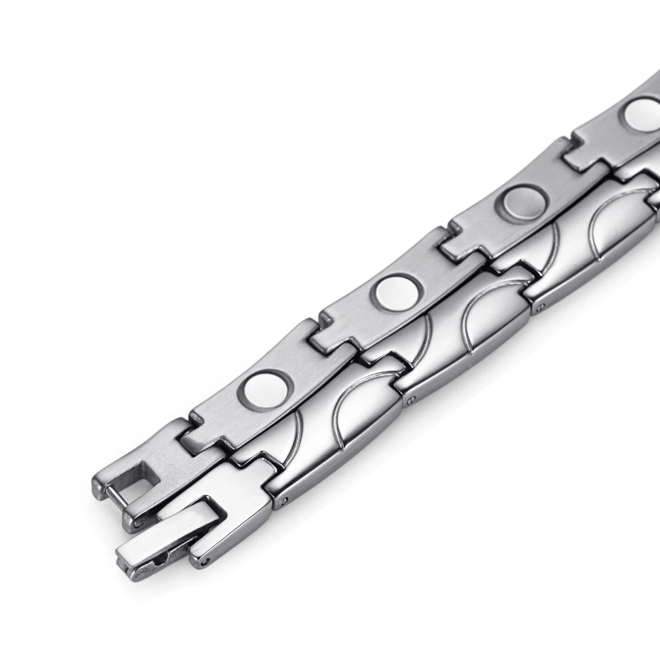Titanium Power Necklaces silver  (11)