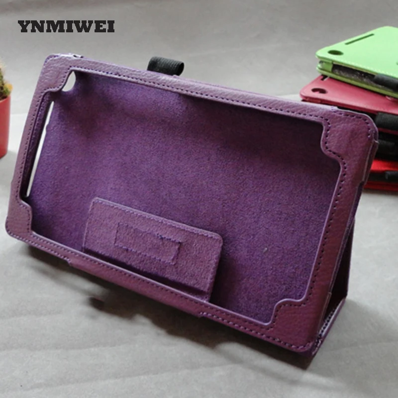 

For nexus 7 2013 For Asus Google Nexus 7 2nd Generation 7 Inches PU Lichi Tablet Protective Cover Stand Holder Shell YNMIWEI