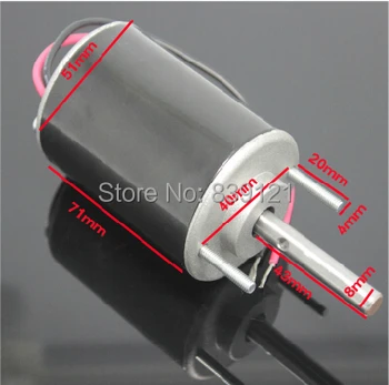 

3000 -6000 RPM motor can adjustable speed 12V/24v DC motor can reversing motor