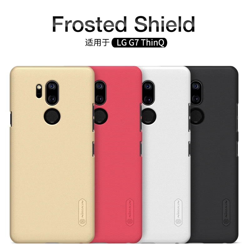 

For LG G7 ThinQ Case NILLKIN Super Frosted Shield Back Cover For LG G7 ThinQ Case High Quality Cases with retail package