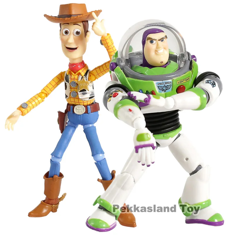 Серия LR 045 Woody/No 011 Базз Лайтер Sci Fi Revoltech специальный ПВХ фигурка игрушка в коробке