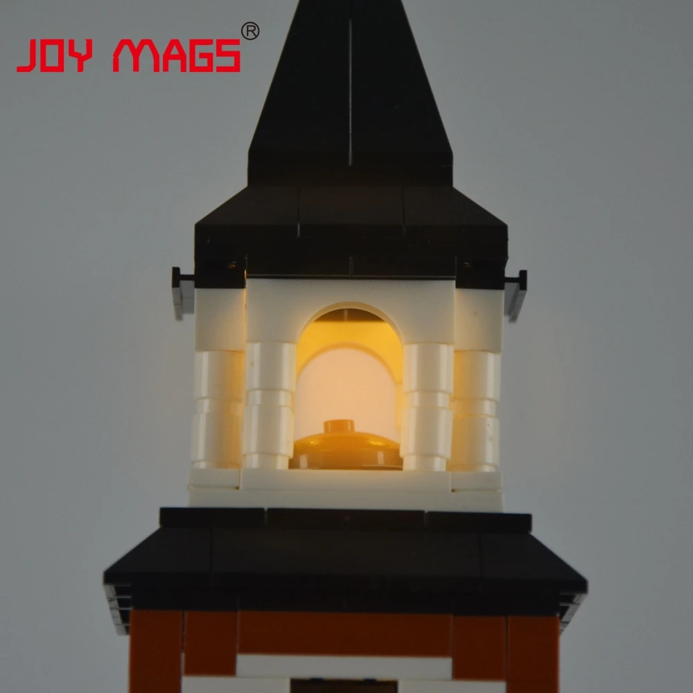 Комплект светодиодных ламп JOY MAGS для 10224 создателей набор освещения ратуши