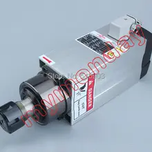 Квадратный 2.2kw с воздушным охлаждением шпинделя ER25 биение-off 0.01 мм, 220 В или 380 В шпинделя, 4 Керамика подшипник, гравировка фрезерный Grind