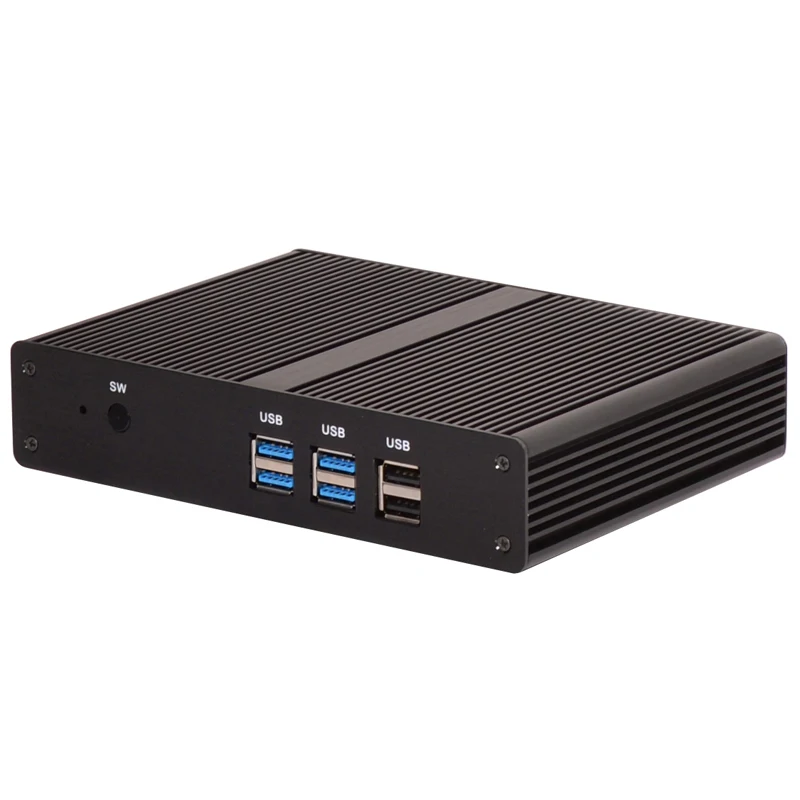 Мини пк Intel core i3 4020Y i5 4200Y без вентилятора Win 7 10 гигабит LAN VGA HDMI офисный неттоп 2955U