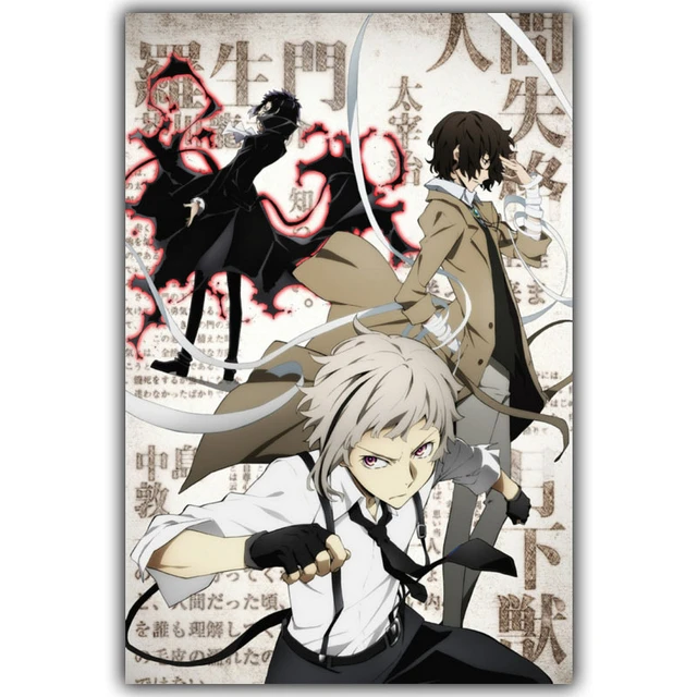 Bungo stray dogs  Anime cover photo, Bungo stray dogs, Japanese poster