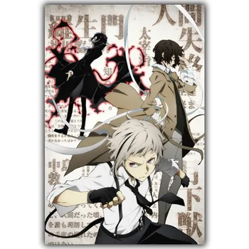 

Bungou Stray Dogs Poster Popular Classic Japanese Anime Home Decor Silk Poster Picture Print Wall Decor 30x45cm 60x90cm