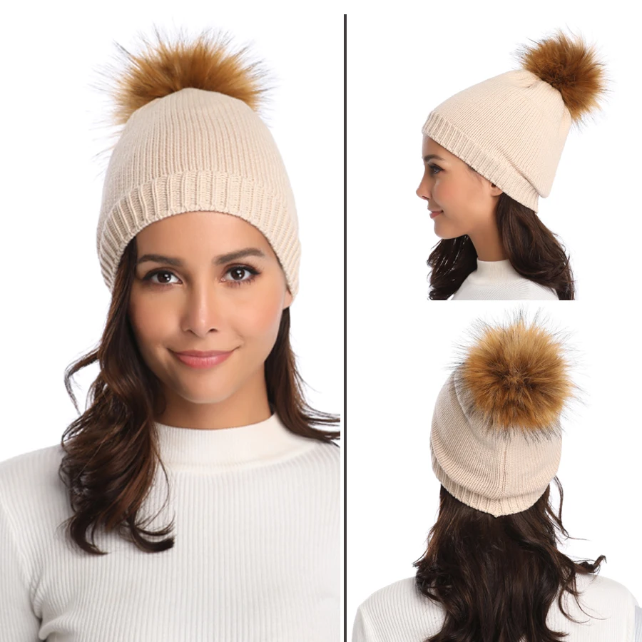 Girita-Women's-Winter-knit-hat-women-girl-Hats-fleece-lined-crochet-Skullies-Beanies-Cap-Pompon-Fur-Female-Warm-Caps (3)