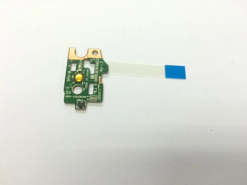 

New Power Button Board Switch Cable For HP Pavilion 14-N 15-N 15-F 15T-N 15Z-N 15-n031dx ON/OFF DA0U83PB6E0 w/Ribbon 732076-001