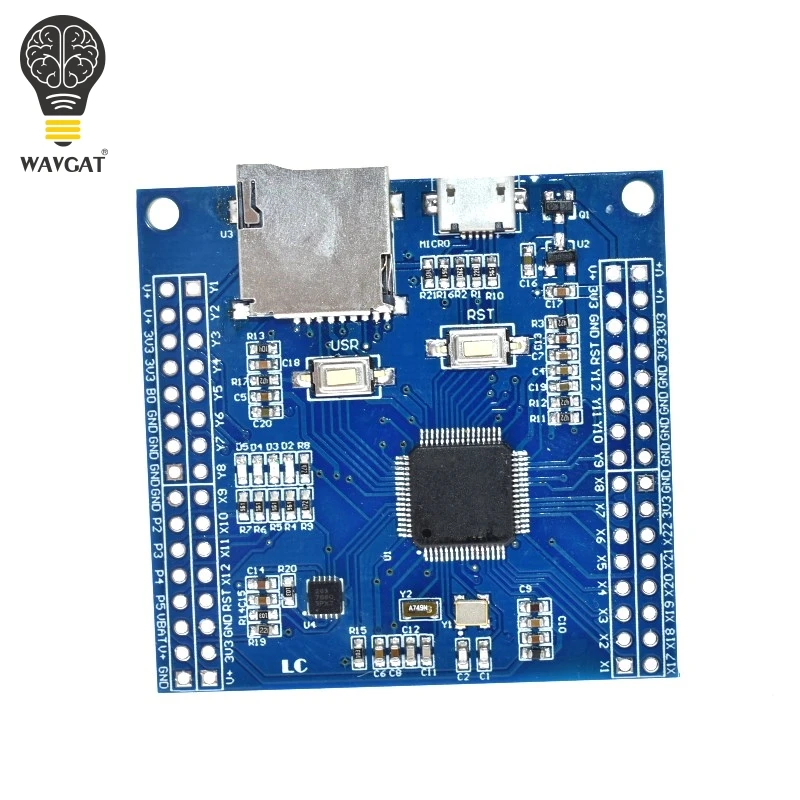 Макетная плата WAVGAT STM32 STM32F405RGT6 для микропитона PyBoard STM32F405 Core|Интегральные схемы| |