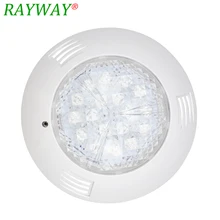 IP68 водонепроницаемый светильник для бассейна 54 Вт RGB 18 светодиодов AC/DC 12 В пруд фонтан подводный светильник с пультом дистанционного управления