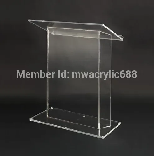 

Free Shipping HoYodeMonterrey Price Reasonable Acrylic Podium Pulpit Lectern podium