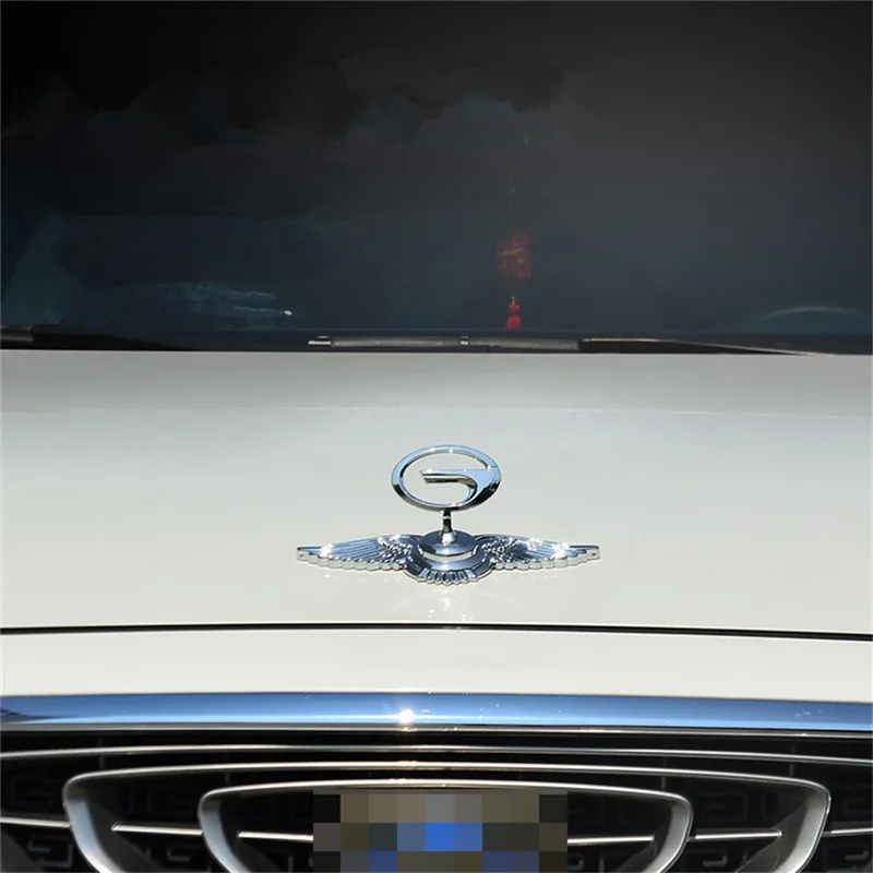 Для Trumpchi GS GA GS8 GS7 GS5 GS4 GS3 GA4 GA5 GA6 GA8 GM6 GM8 хромированная наклейка на переднюю капот