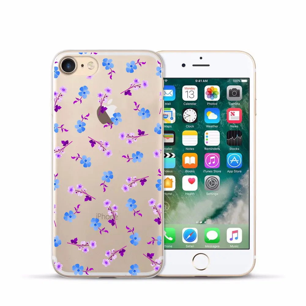 Transparent Silicone Case for Iphone 7 Soft TPU Cover for Iphone 4S 5C 5S SE for Iphone 6s 6 PLUS 7 8 plus X XS XR XS MAX Fundas (11)