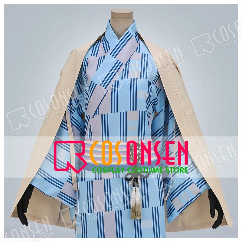 Touken Ranbu X Oedo Onsen Higekiri Yukata Pak Cosplay Kostuum Cosplayonsen Alle Maten Made