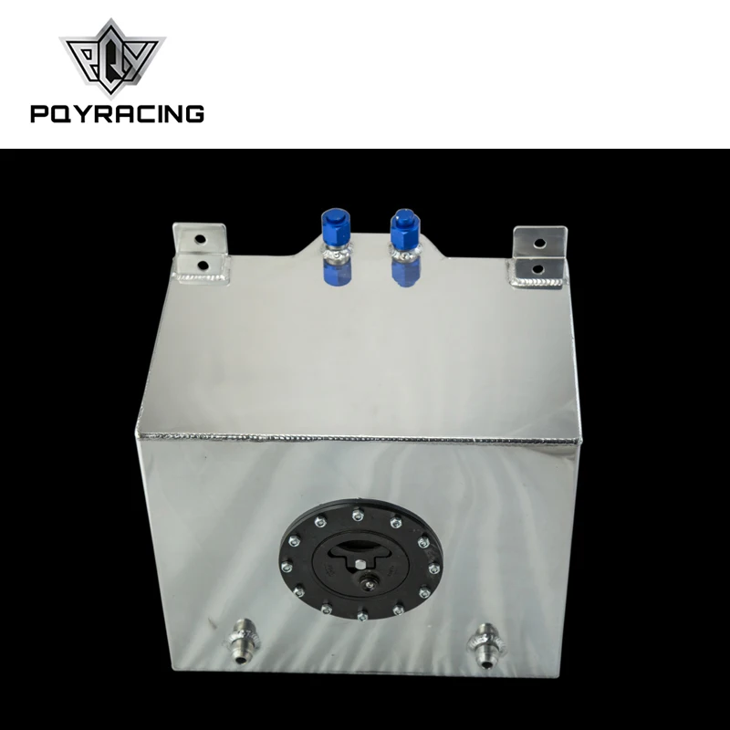 PQY - 30L Aluminium Fuel Surge tank mirror polished Fuel cell foam inside, without sensor PQY-TK67 PQY - 30L Aluminium Fuel Surge tank mirror polished Fuel cell foam inside, without sensor PQY-TK67