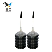 2 бутылки* 30 мл черный пополнения чернил чернилами комплект совместим для всех настольных бренд многоразового картридж