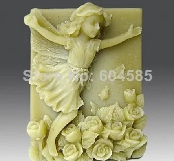

Happy Running Girl Craft Art Silicone Soap mold Craft Molds DIY Handmade soap molds