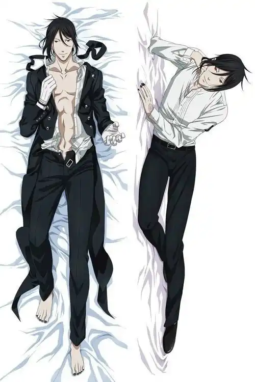 Japanese Anime Black Butler Kuroshitsuji Sebastian Michaelis Ciel Hugging Body Pillow Cover Case Dakimakura Cosplay Covers Body Pillow Cover Body Pillow Covers Casespillow Cover Case Aliexpress