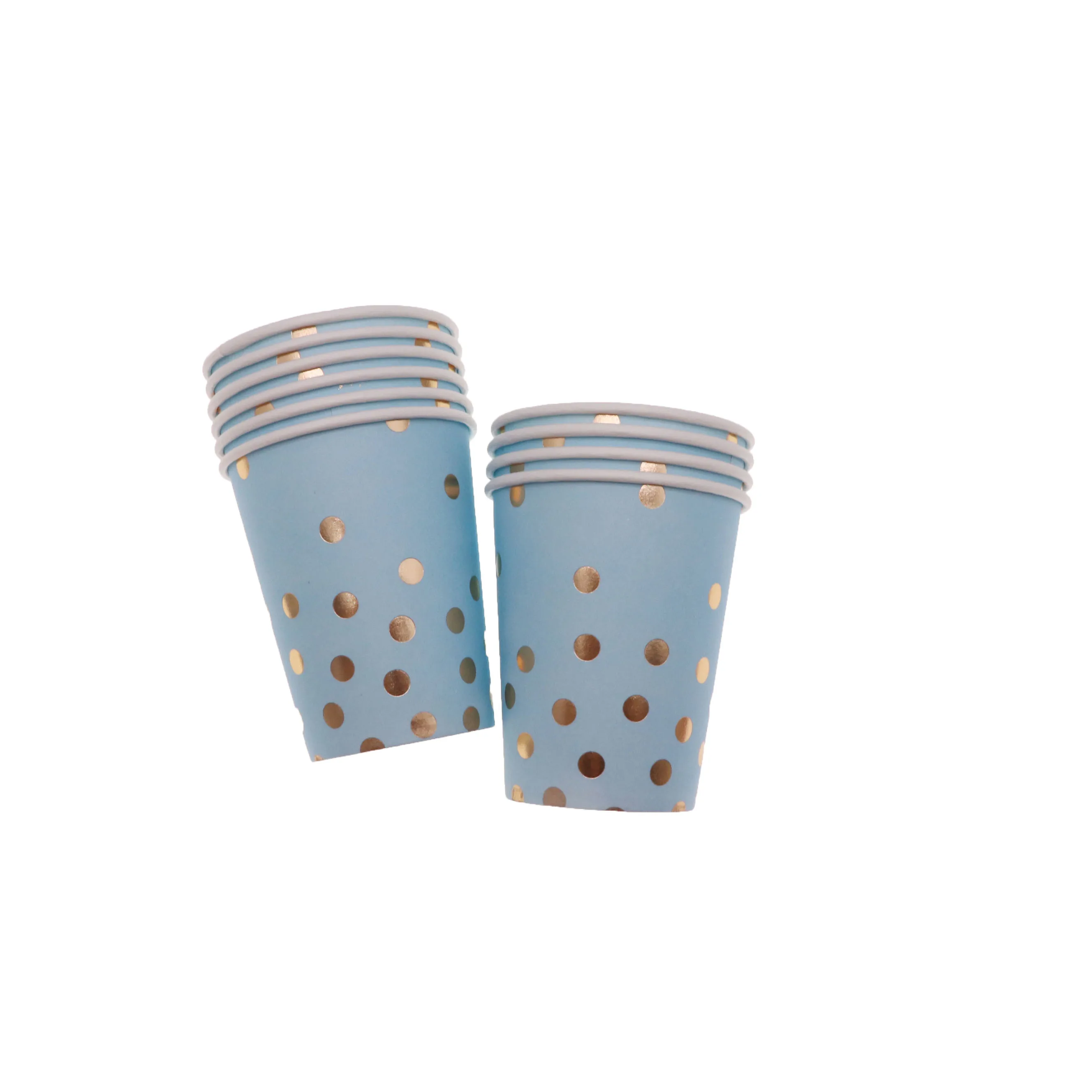 Cup 10pcs Рождественская черная одноразовая посуда из фольги, вечерние бумажные стаканчики, бумажные полотенца, товары для дня рождения, вечеринки, свадьбы - Цвет: Cup 10pcs