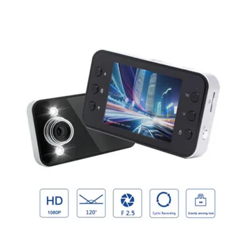 

2.4 Inch Dash Cam Car DVR HD 1080P Night Vision Vehicle Mounted Data Recorder Wide Angle Insurance Car Supplies Tachograph DVR