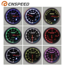 Акула Стиль 2," 60 мм турбо Boost датчик температуры масла пресс вольт Тахометр Температура воды воздуха топливное соотношение температура выхлопных газов с 7 цветов