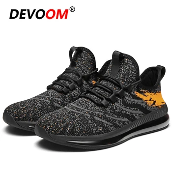 

2019 Spring Man Running Shoes Men Sneakers Mens Trainers Woven Men Shoes Sneakers Summer Breathable chaussures Sport femme 39-44