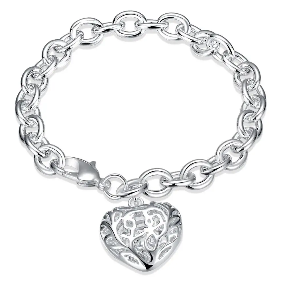 

Handmade New Arrival Silver Plated Bracelet For Women Hight Quality Trendy Jewelry