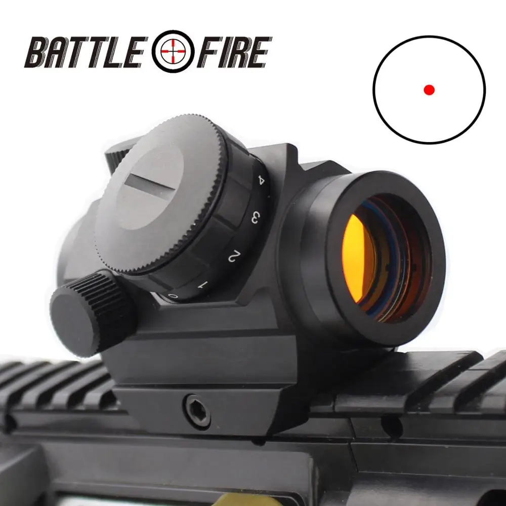 Микро-red Dot прицел potting Scope снайпер Голографические прицелы AK47 пневматическая