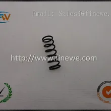 Изготовление под заказ точность черные, оцинкованные покрытием струна пружины сжатия для продажи, промышленных сжатия Весна