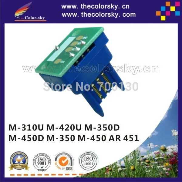 (CZ AR451) laser printer cartridge reset chip for Sharp M 310U M 420U M