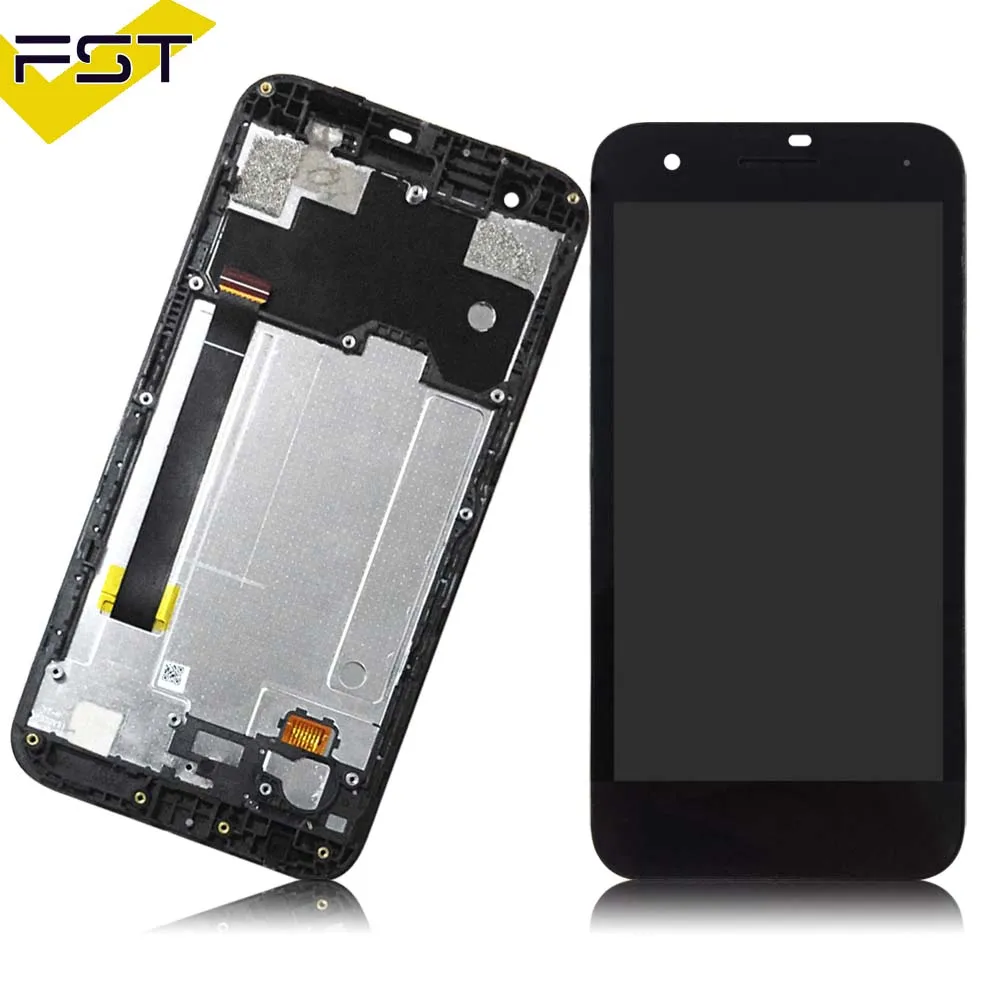 Black 5.0''For Vodafone Smart E8 VFD510 VFD 510 LCD Display Touch Screen Phone Digitizer Assembly With Frame Replace Parts+Tools