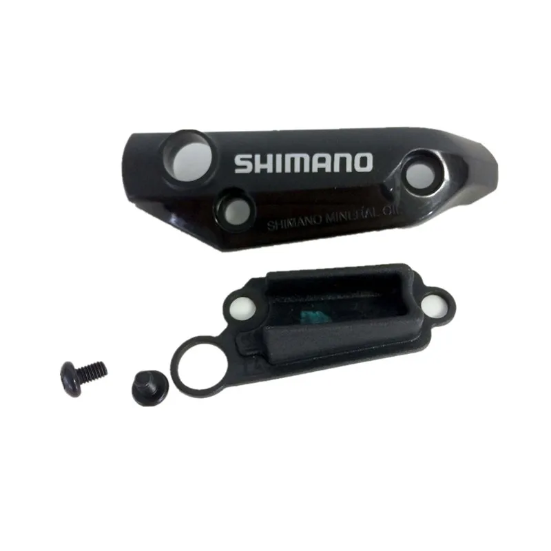 Shimano Deore BL-M355 Рычаг Тормоза Крышка Резервуара левая рука Левая сторона, с винтом, M355 Задний рычаг тормоза крышка блока черный левый - Цвет: Right