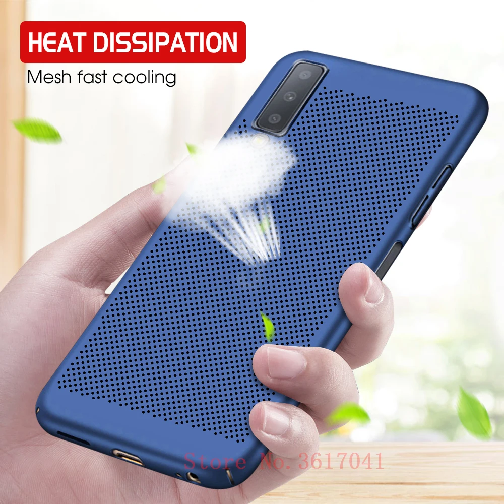 

Luxury Hard PC Cases For Samsung Galaxy J6 J4 J7 Plus 2018 J5 J7 Prime J3 2017 J5 J1 2016 J2 Pro Heat Dissipation Back Cover
