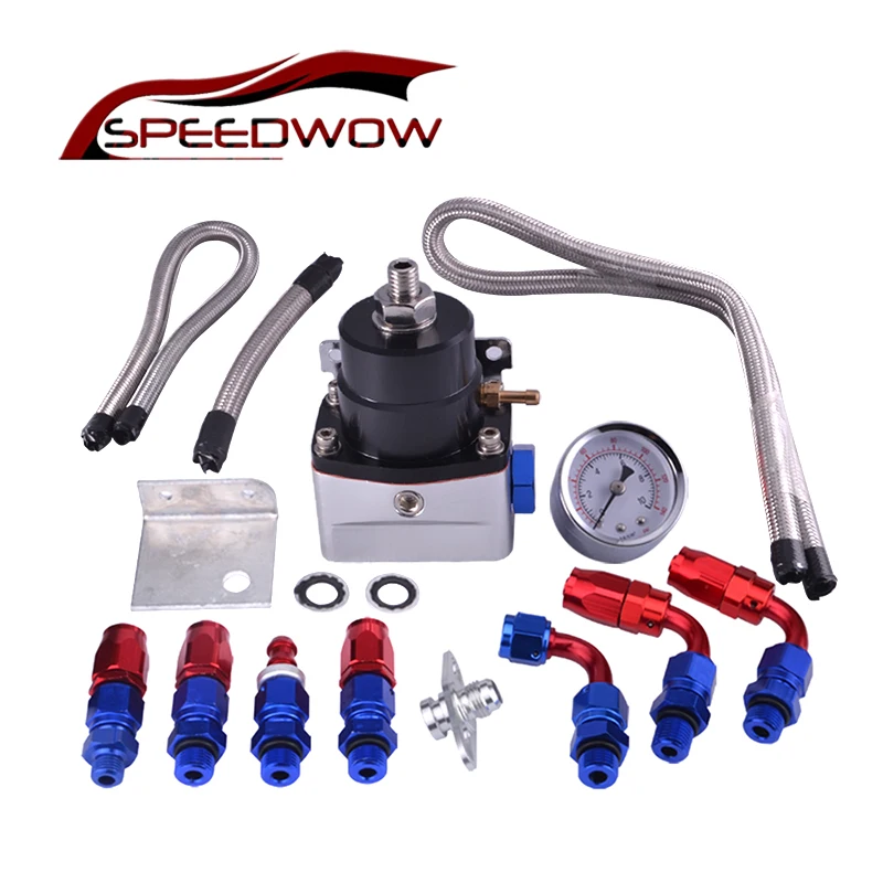 Goede Kopen SPEEDWOW AN6 Verstelbare Fuel Pressure Regulator FRP Met