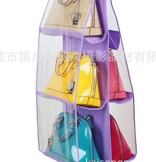 Шестисторонняя сумка женская сумка для хранения шесть отделочных сумок Висячие Многослойные пылезащитный дизайн перспектива