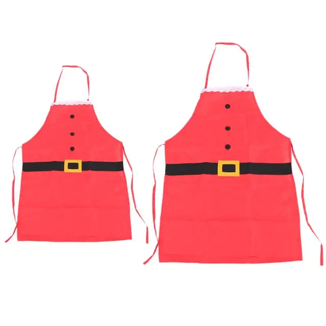 Novelty Christmas Cooking Aprons Xmas Family Party Decoration Adult Children Aprons Kitchen Supplies Novelty Christmas Cooking Aprons Xmas Family Party Decoration Adult Children Aprons Kitchen Supplies